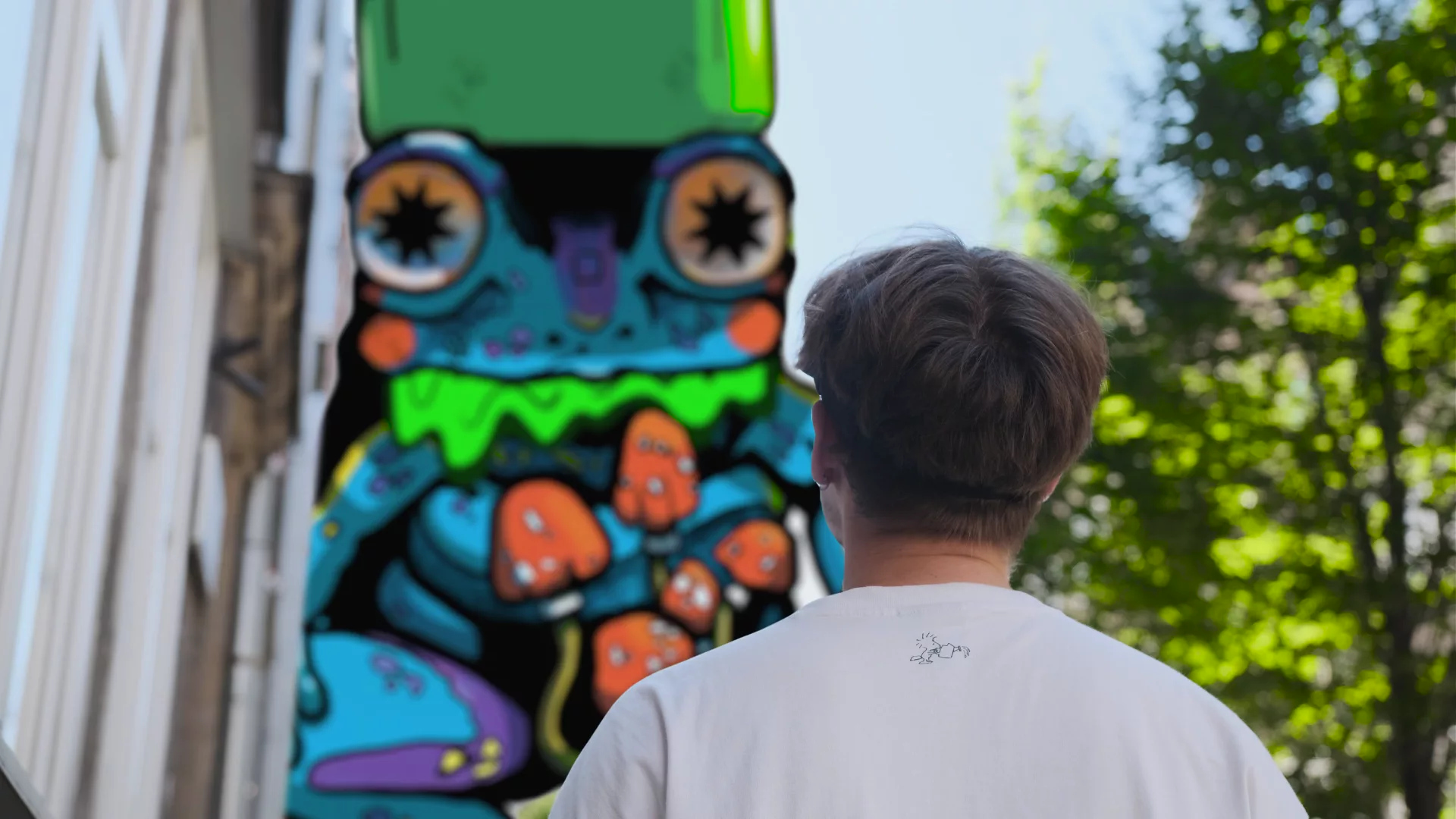 Frog Invader — still 3